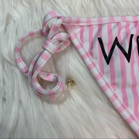 NWT Wildfox Hamburger/Club Stripe Bikini Bottom - Picture 11 of 13